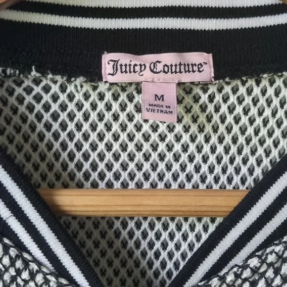 vtg Juicy Couture Mesh Bomber Jacket - Picture 3 of 9